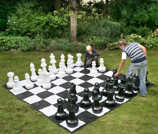 fabricante de ajedrez gigante